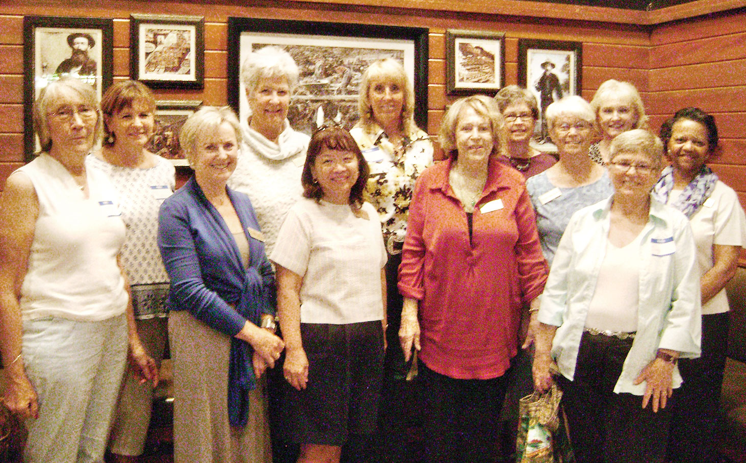 The ladies who lunch at Claim Jumper in March.