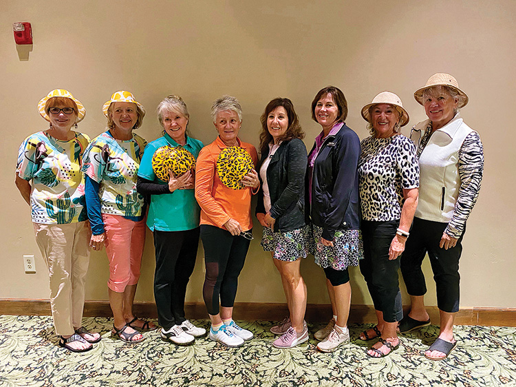 First place winners KayCee Christensen, Bobbi Wagner, Karen Brown, Joan Smith, Patti Hedgepeth, Cathy Dosch, Clair Tupper, and Kerry Williams