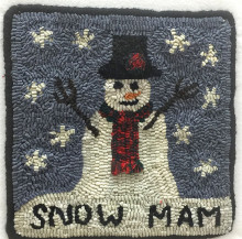 Completed beginner’s project, Snow Mam