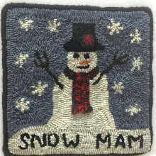 Completed beginner’s project, Snow Mam