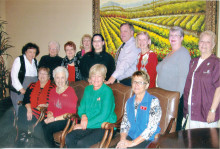 PebbleCreek Nurses Group with Bud Zomok and Kathy Hoskins of Banner Estrella Medical Center Volunteer Resources