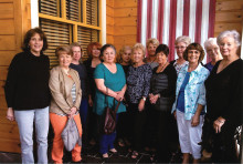 Members of the Eagle’s Nest Mulberry Street Lunch Bunch enjoyed lunch at the Haymaker Restaurant on January 28.