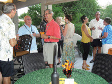 Irish American Club members enjoy another benefit dinner.