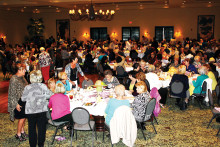 The Tuscany Falls Ballroom was filled to the brim celebrating our Hats Off to Spring Fundraiser.