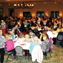 The Tuscany Falls Ballroom was filled to the brim celebrating our Hats Off to Spring Fundraiser.