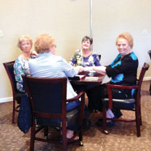 The GoodTime Gals played Mexican Train hosted by Cheryl Davies