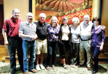 Receiving their Regional Master Awards: Mault Mathias, Otis Cross, Norm Jacox, Karen Klug, Carole Mathias, Vickie Thomas, Jerry Burch and Sue Gainer. Not pictured: Nan Perkins