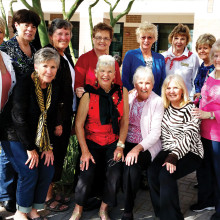 Some of the people that attended the ASU sectional: Back row left to right are: Pat Smith, Sue Gainer, Carole Mathias, Georgia Jacka, Sue Woodard, Susan McAniff, Judy Brown and Diana Wolf. Front row: Gen Hunter, Cheryl LaMotta, Shay Kinney, Kathy Bergman and Enid Bross