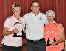 Mary Falso, Ronnie Decker, Elaine Carlson