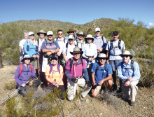 Hiking Club explores The Phoenix Sonoran Preserve