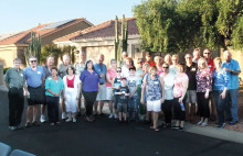 W. Monterey Way, on the Tuscany Falls side of PebbleCreek, had its annual street party. Thanks to LeAnn and Doug Cozad for organizing the event.