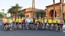 Arizona Flats bicyclists complete their Century Ride.