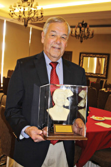 Tom Leyda and the Sally Award for outstanding volunteer support