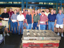 The Men’s Fellowship group is ready to volunteer again.