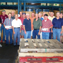 The Men’s Fellowship group is ready to volunteer again.