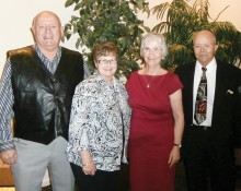 New members Don and Rose Marie Friesche and Don and Barbara Klaessy