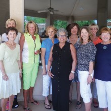 Left to right, back row: Karen Ludwig, Jo Werner, Susanne Schultz, Barb Boullear, Peggy Shaw, Lynn Margison and Donna Armbruster; front row: Jean Bee, Anna Jarvis, Sue Corsentino and Norma Malamud. Missing are Pam Wallace, Kathleen Tryfyter, Rena Chouinard, Jan Frens, Linda Post, Moe Richardson, Jill Santy, Yoko Takada and Gayle West.