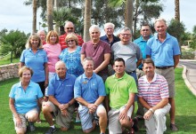 Bottom row, left to right: Rosemary Kurtz, Jerry Kurtz, Dave Vader, Luke Delgado, Jason Whitehill; second row: Patty Brown, Nancy Dusenberry, Lena Godebu, Paul Vienna, Jerry Treece, Dave Korba; back row: Rick Miller, Larry Jacobs, Bruce Ehret, Ronnie Decker. Absent from photo: Karyn Swinford, Nancy Kyle