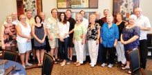 The Connoisseurs, left to right: Marilyn and George Nagy, Ellie and Tony Kovach, Charlene and Joe Jones, Tony Monzo, Susan and Bill Gavin, Linda and Terry Kopp, Barbara and Fred Kooyenga, Diane and Rudy Talts, Linda Horn and Betty and Chuck Seidel
