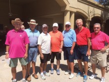 Men’s Division Qualifiers, left to right: Marty Schlotthauer, Bobby Schimelpfening, Eugene Howard, Mike McMahon, Dave Harvey, Dave Korba and Harry Kelly; not pictured Toru Yogi