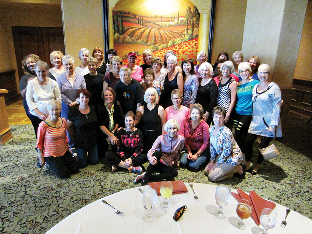 Chianti Room was the setting for the Zumba Holiday Breakfast Brunch.