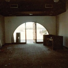 The original lobby before renovations