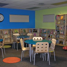 Inside New Life Center’s Child Development Center Library