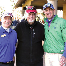 PROS and PREZ, left to right: Dave Vader, Ray Clements, Jason Whitehill