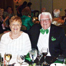 Co-Chairmen of IAC Emerald Ball, Marlene and Roger Hayes