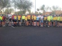 The Arizona Flats road bicycling group