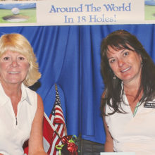 Member-Member First Place – Lakes: Cheryle Pike (left) and Kelly McElroy