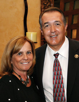 President Linda Migliore and U.S. Representative Trent Franks