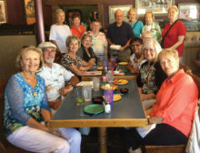 Standing, back row: Ila Larson, Elizabeth McCarthy, Diane Greenwich, Bob Prest, Marsha Zigman, Thea Smith and Kathie Janda; seated: Judy Hale, Charles Petermen, JoAnne Clements, Judy Willis, Loretta Pruitt, Kathleen O’Connell, Terry Goldring and Peggy Richardson.