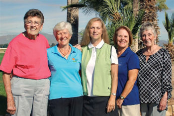 Medallion Teams, left to right: Judy Myers, Bonnie Bruce, Char Morrow, Lorene Greer, Barbara Purpura (not pictured, Cheryl Brodbeck)