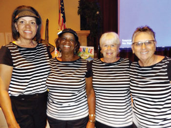 Flight 5: Gloria Shelton, Carolyn Suttles, Carole Escajeda, Charleen Duffy