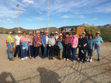 PC Singles attended a Cowboy Cookout in April.