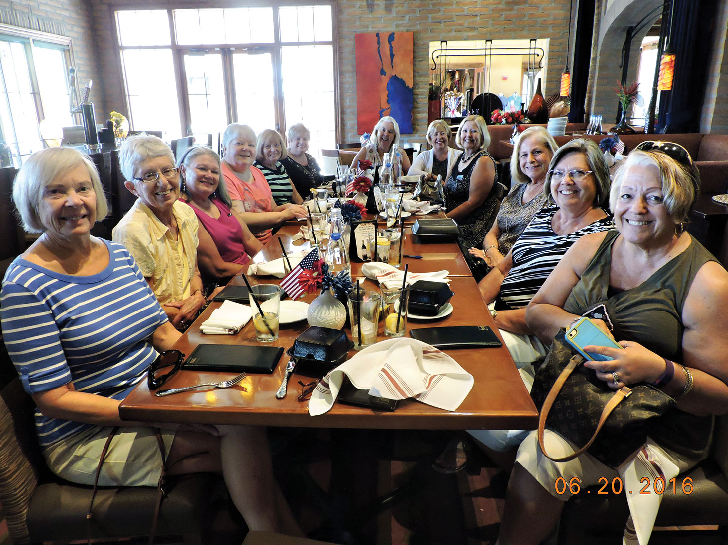 June luncheon at the Verrado Country Club Grill was a hit