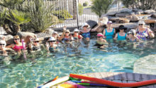 Left to right: Susan Meer, Bonnie Hulson, Peggy Kuffner, Patti Hodge, Judy Shaffer, Marion Ellison, June Proznik, Elizabeth Stelton, Jerry Kverka, Charla Cupit, Jane Bacon, Margarette Rosenthal and Diane Staff; not pictured, but soaking wet from the battle were Nancy Sheridan, Pat Milich and Shawnee Robison.