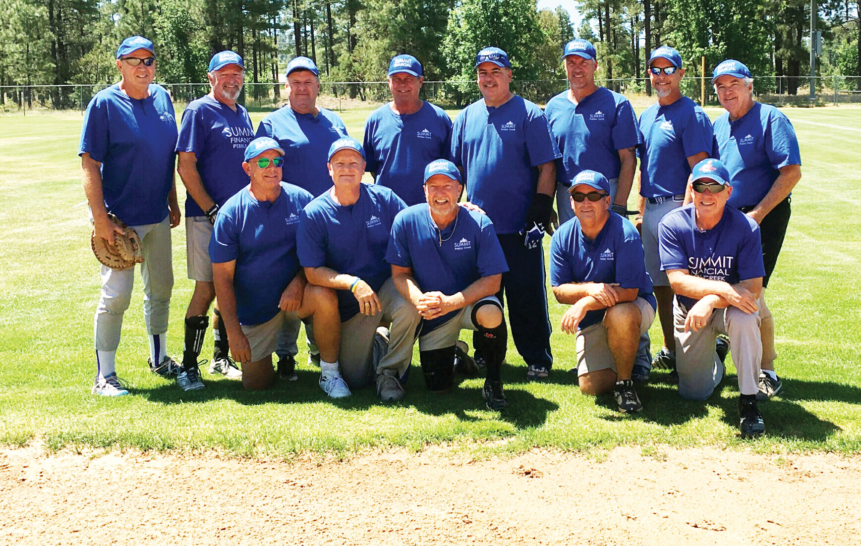 PebbleCreek’s B Division Softball Championship Team - Pinetop, Arizona, June 19, 2016