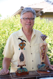 Tom Buck takes inspiration from petroglyphs to create his Petro People.