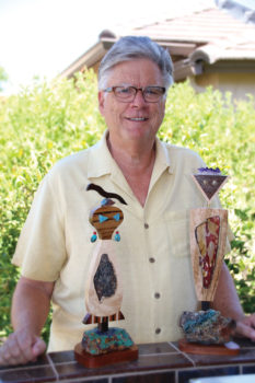 Tom Buck takes inspiration from petroglyphs to create his Petro People.