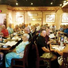 Italian—American Club had their July luncheon meeting at Carrabba’s Italian Restaurant.