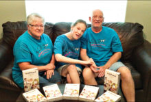 Rod and Linda Grabau with their granddaughter Katelyn Parmenter