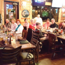 PC Singles enjoy Happy Hour at The Haymaker; photo by Shawnee Robison