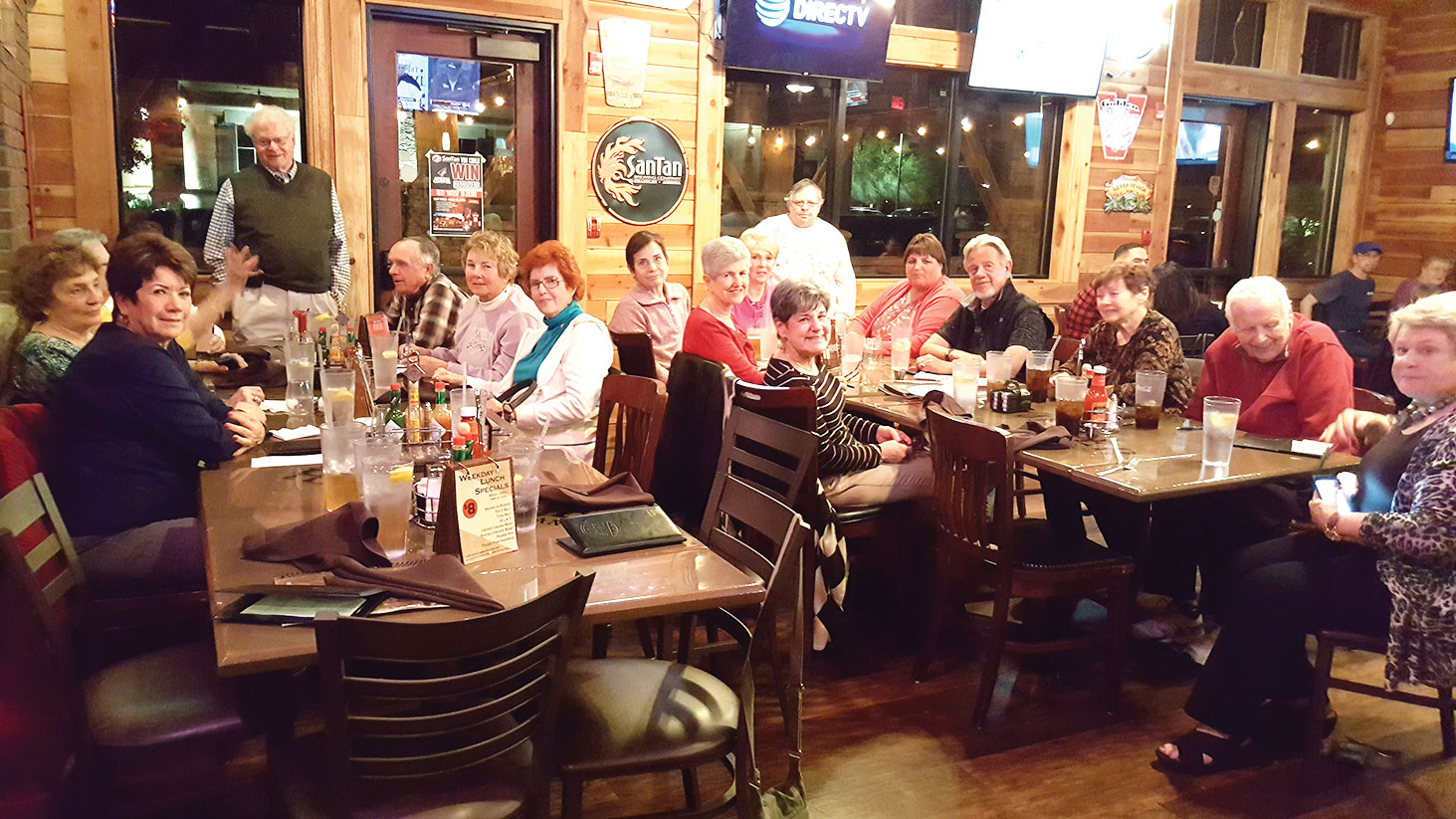 PC Singles enjoy Happy Hour at The Haymaker; photo by Shawnee Robison