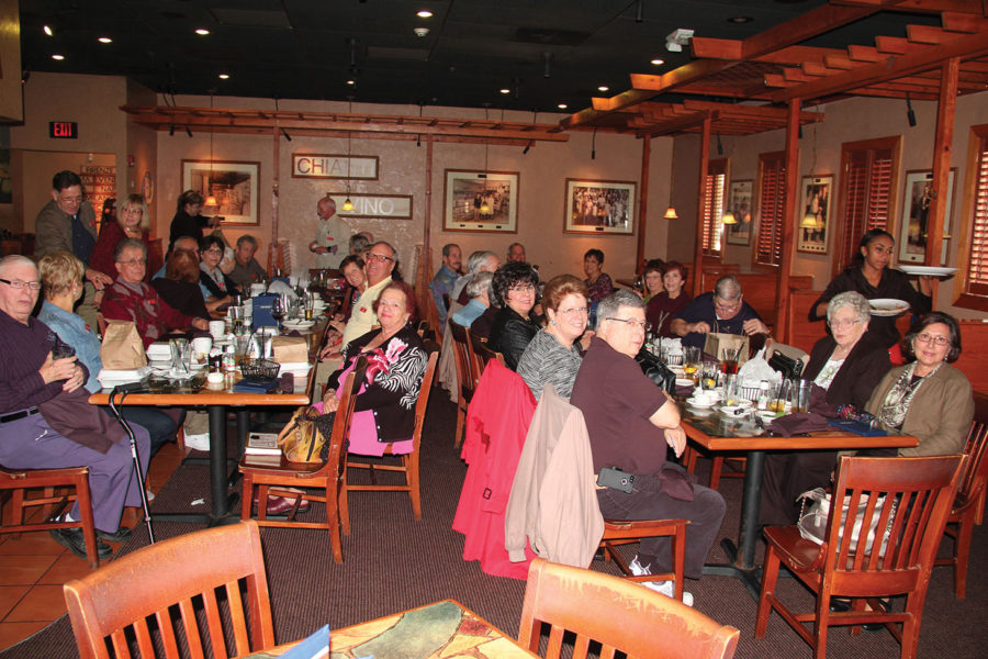 Italian American Club meeting and lunch kicks off new year PebbleCreek Post