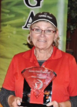 2017 PCLGA Low Gross Senior Champion Chanca Morrell