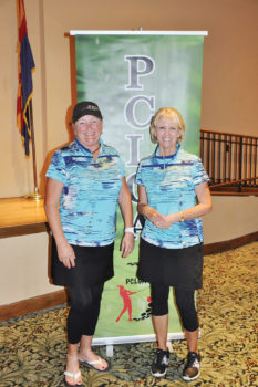 Flight 2 Overall Winners: Carol Ratliff and Kathi Curtis