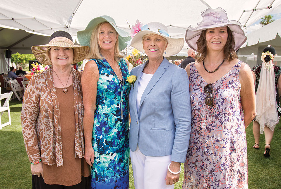 Left to right: Deb Morgaina, Mary Cavanaugh Marsh, Goodyear Mayor Georgia Lord and Kate Hopeman