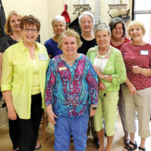 Pastelists are as follows, back row left to right: Penny Cooper, Ila Larson, Kathie Janda, Nancy Stifter; front row: Elizabeth McCarthy, Diane Greeneich, Shirley Smith, Sharon Adamy; not pictured, Gretchen Olberding, Marsha Lyons